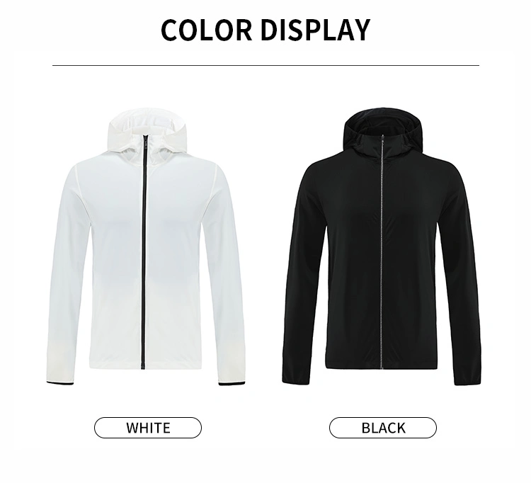 Men′s Windproof Sport Jacket Outdoor Workout Windbreaker Jackets Quick Dry Men Running Jacket