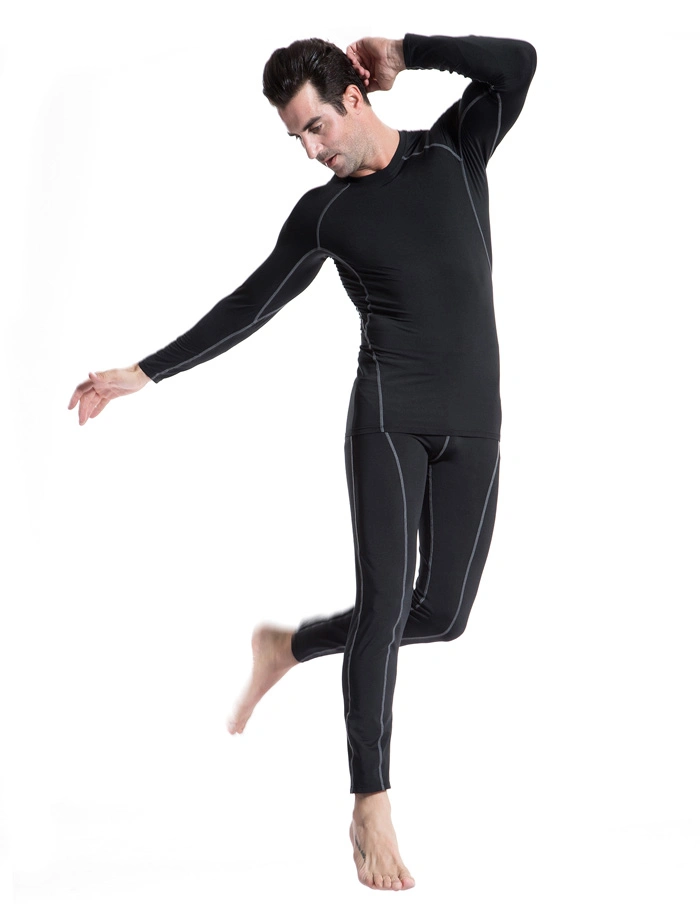 Free Sample Men Quick-Dry Running Gym Yoga Sports Long Sleeve